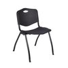 Regency Kahlo Round Table & Chair Sets, 42 W, 42 L, 29 H, Wood, Metal, Plastic Top, Grey TPL42RNDGYCM47BK